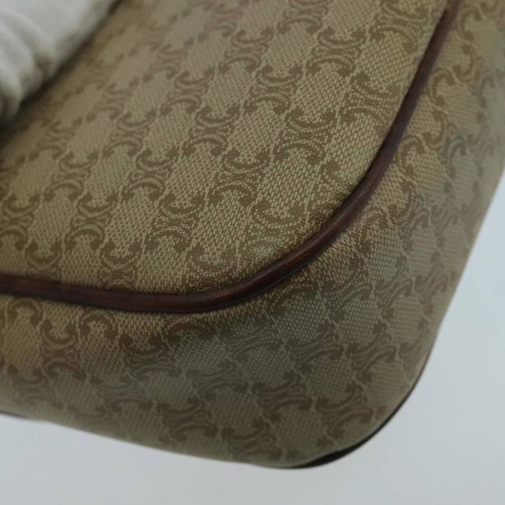 CELINE Macadam Canvas Shoulder Bag Beige Auth 104069 - Picture 16 of 16